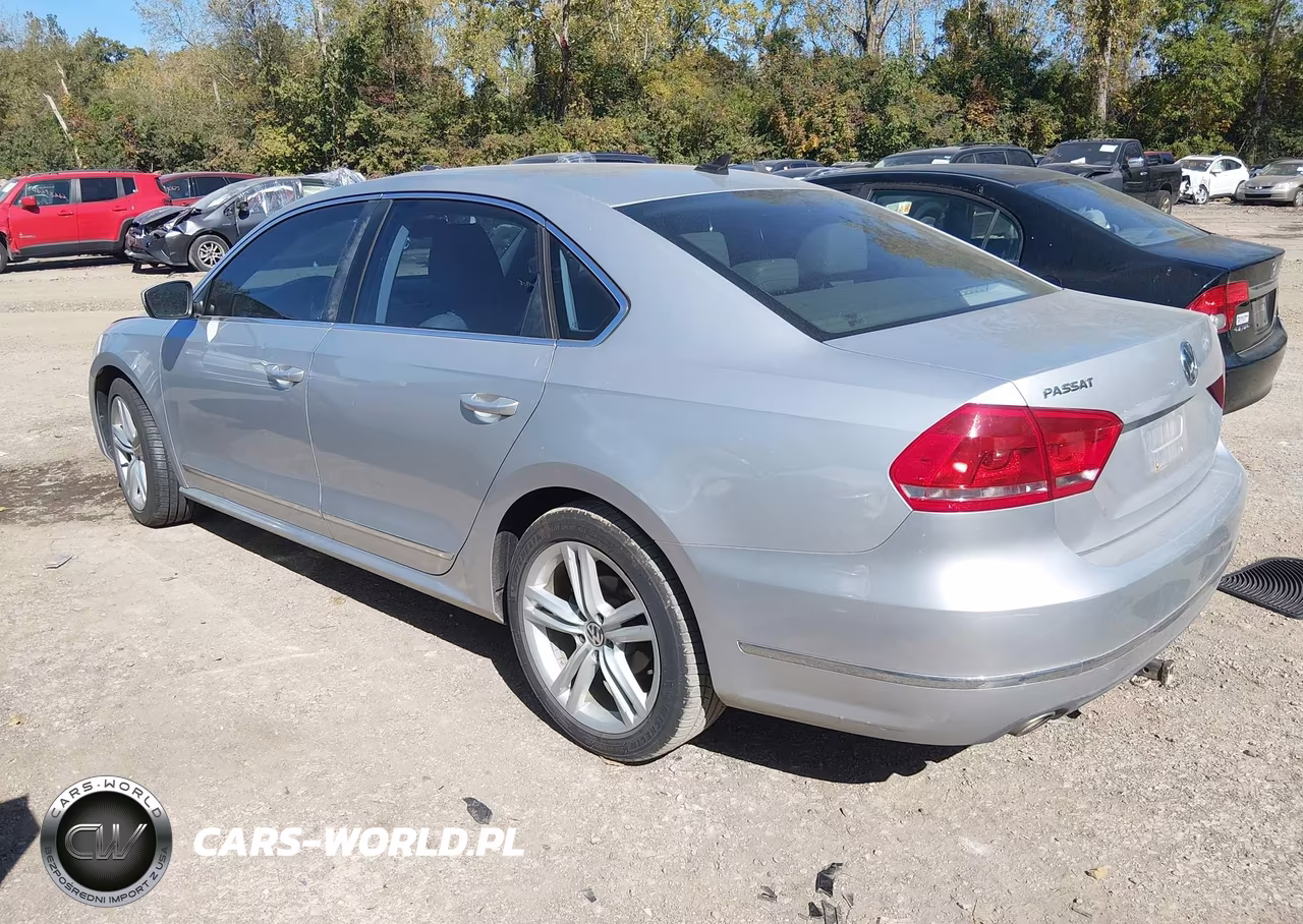 2014 Volkswagen Passat 2.0L Tdi Sel Premium VIN:1VWCN7A37EC056455 - 3