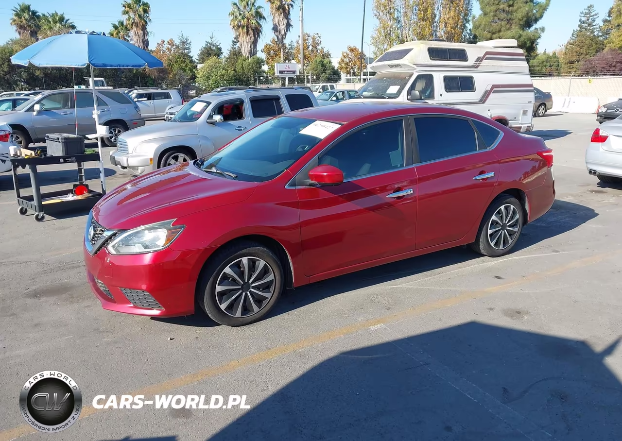 2017 Nissan Sentra Sv VIN:3N1AB7AP8HY309707 - 2