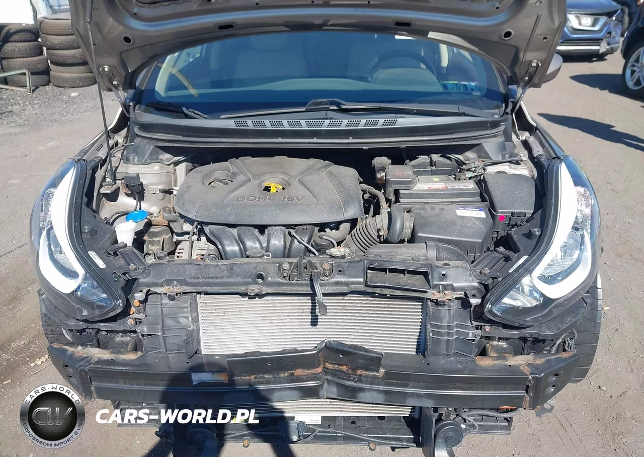 2016 Hyundai Elantra Gl VIN:5NPDH4AE2GH719484 - 10
