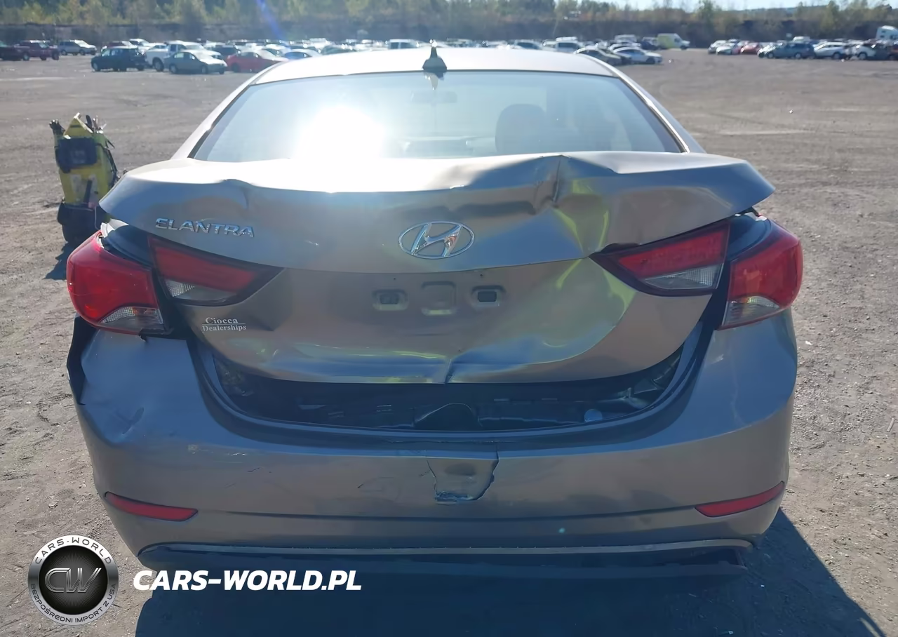 2016 Hyundai Elantra Gl VIN:5NPDH4AE2GH719484 - 6