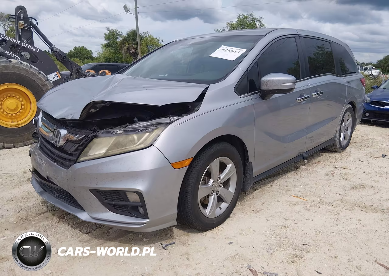 2019 Honda Odyssey Ex-L VIN:5FNRL6H74KB011705 - 2