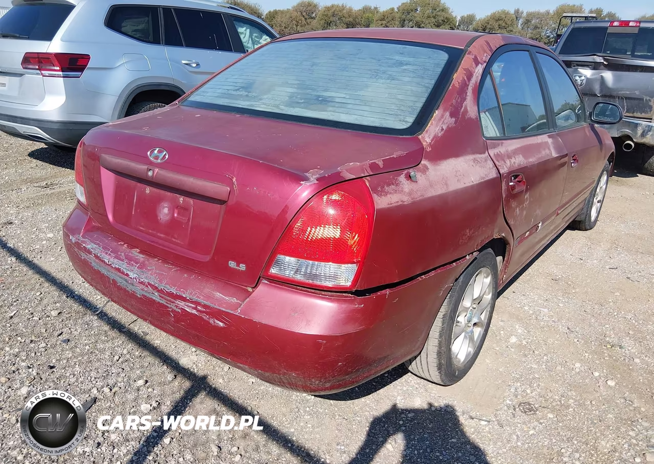 2003 Hyundai Elantra Gls-Gt VIN:KMHDN45D13U541024 - 4