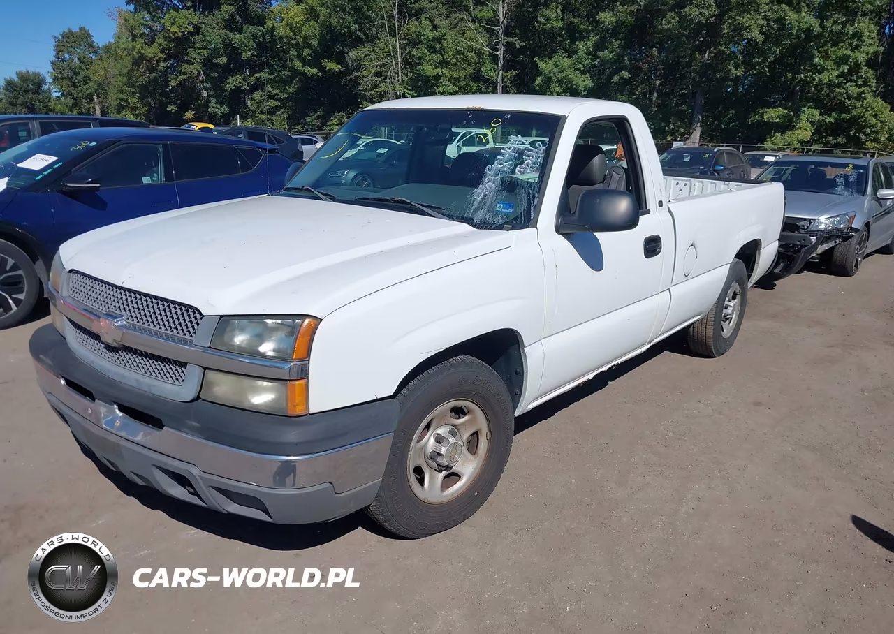 2004 Chevrolet Silverado 1500 Work Truck VIN:1GCEC14X44Z237103 - 2