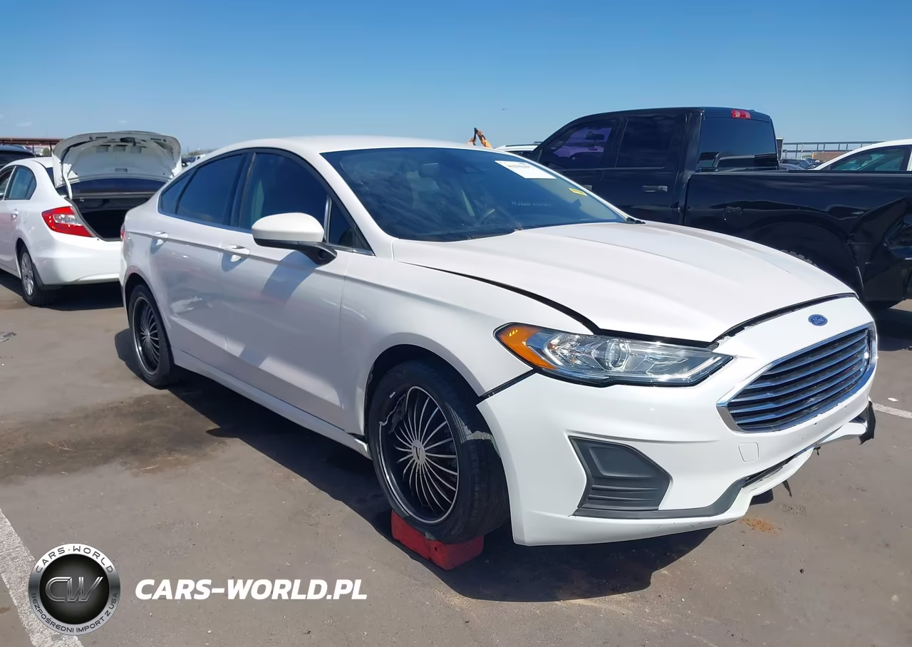 2019 Ford Fusion Se VIN:3FA6P0HD1KR268920 - 1