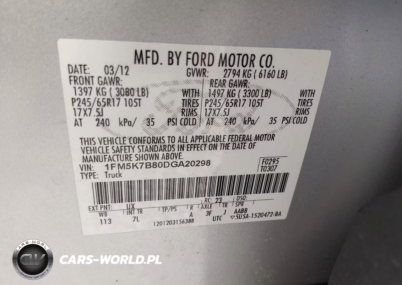 2013 Ford Explorer VIN:1FM5K7B80DGA20298 - 9