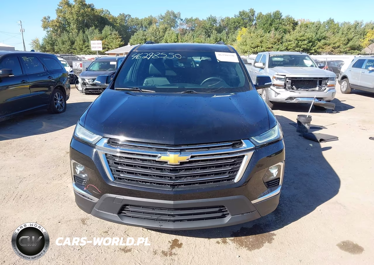 2022 Chevrolet Traverse Awd Lt Leather VIN:1GNEVHKW1NJ128702 - 12