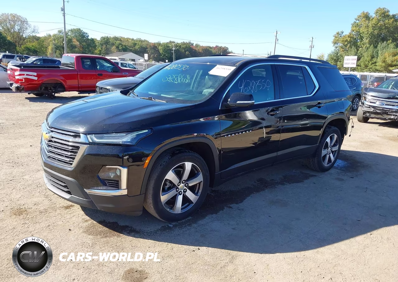 2022 Chevrolet Traverse Awd Lt Leather VIN:1GNEVHKW1NJ128702 - 2