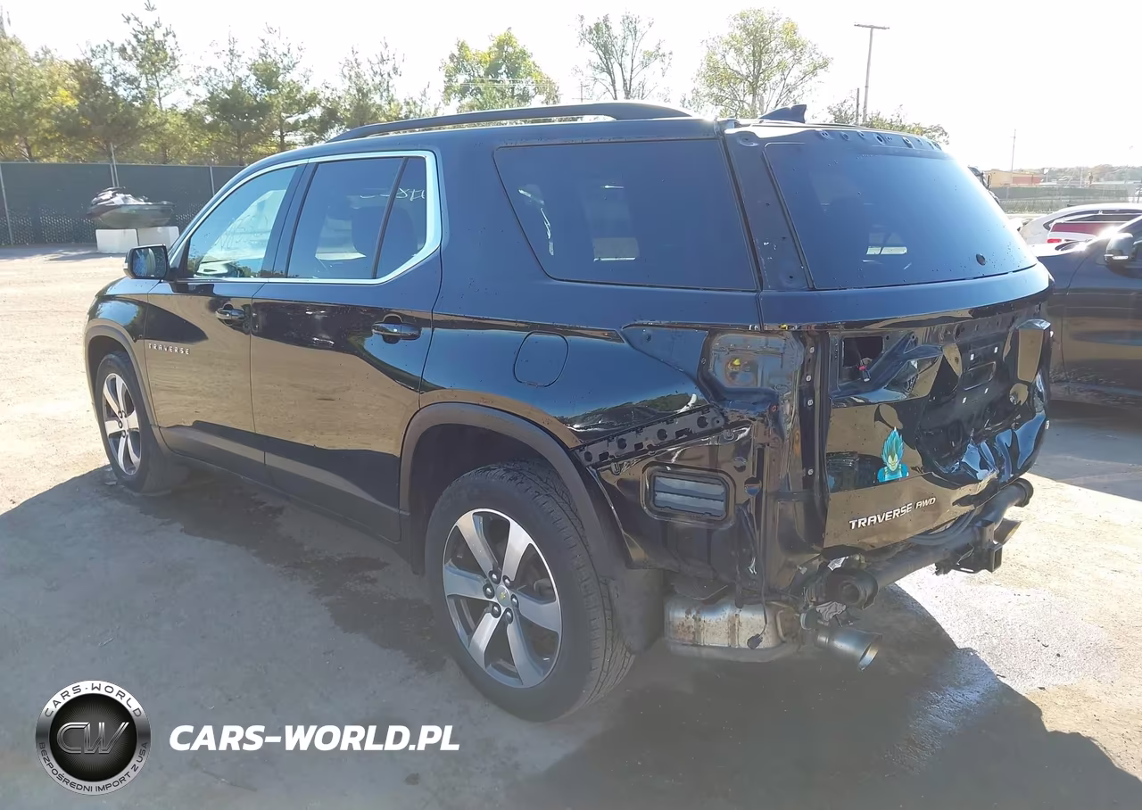 2022 Chevrolet Traverse Awd Lt Leather VIN:1GNEVHKW1NJ128702 - 3