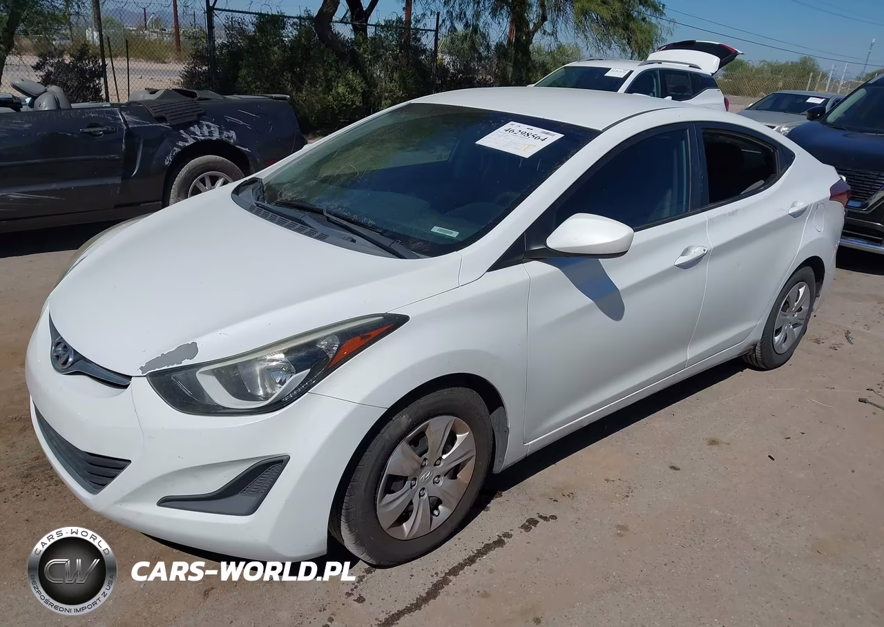 2016 Hyundai Elantra Se VIN:5NPDH4AE0GH788710 - 2