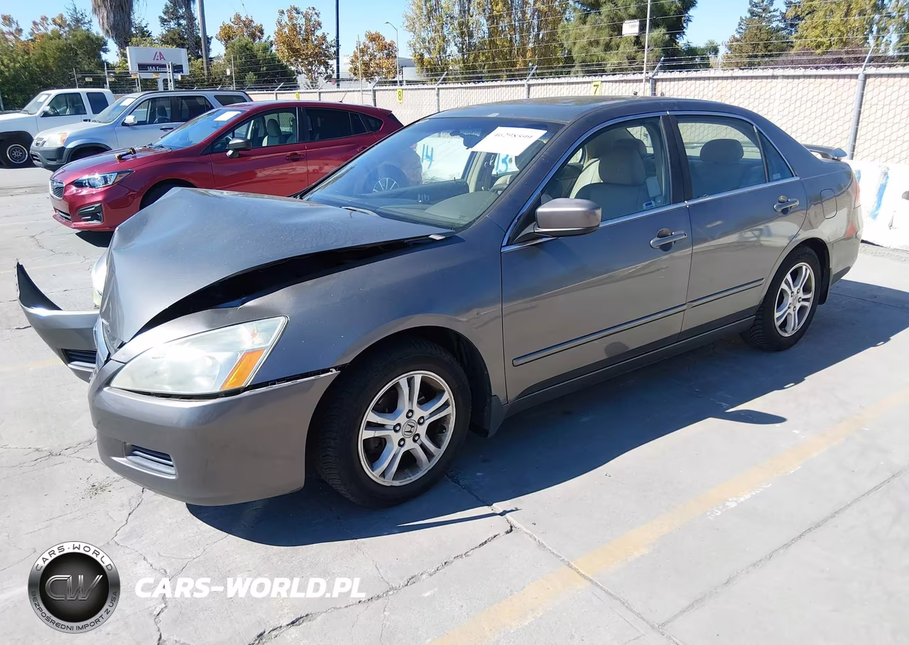 2007 Honda Accord 2.4 Ex VIN:1HGCM56827A026634 - 2