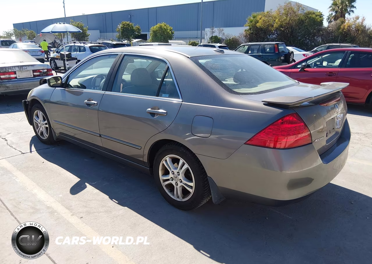 2007 Honda Accord 2.4 Ex VIN:1HGCM56827A026634 - 3