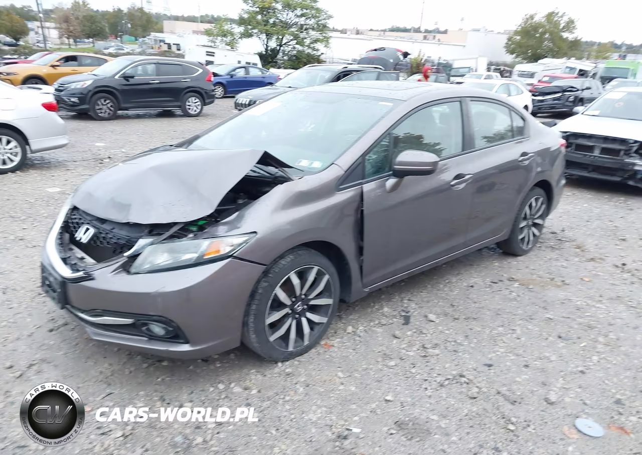 2015 Honda Civic Ex-L VIN:19XFB2F9XFE235365 - 2