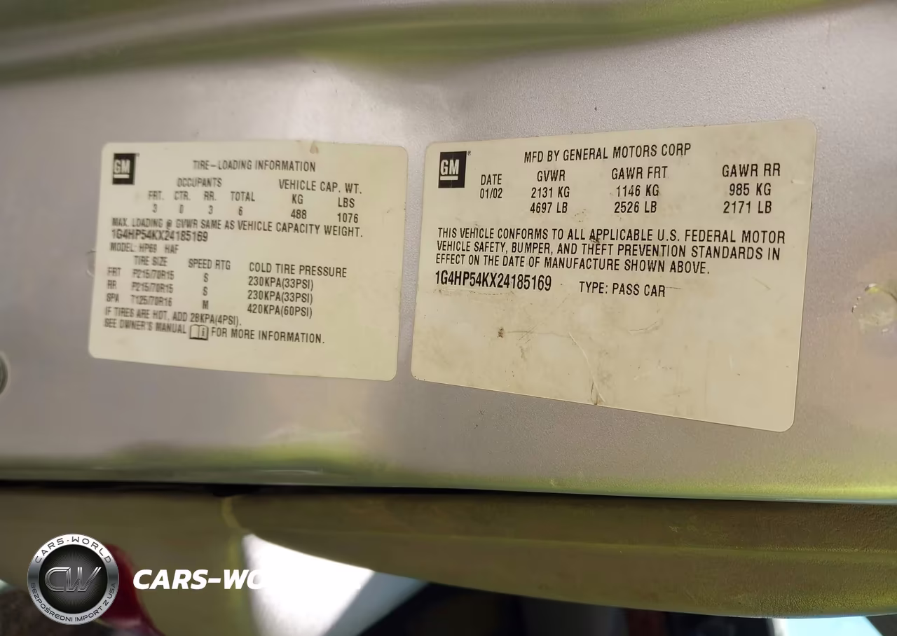 2002 Buick Lesabre Custom VIN:1G4HP54KX24185169 - 9