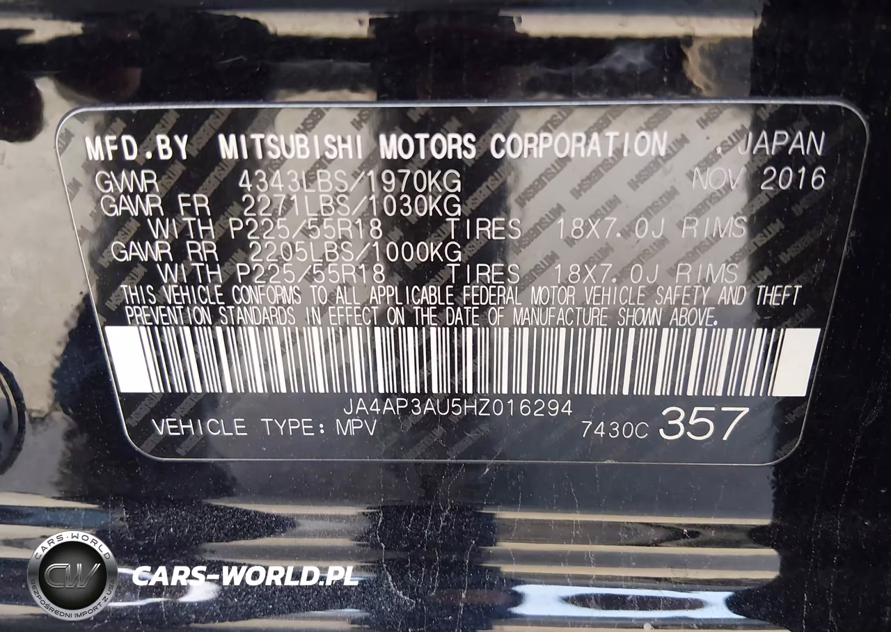 2017 Mitsubishi Outlander Sport 2.0 Es-2.0 Le VIN:JA4AP3AU5HZ016294 - 9