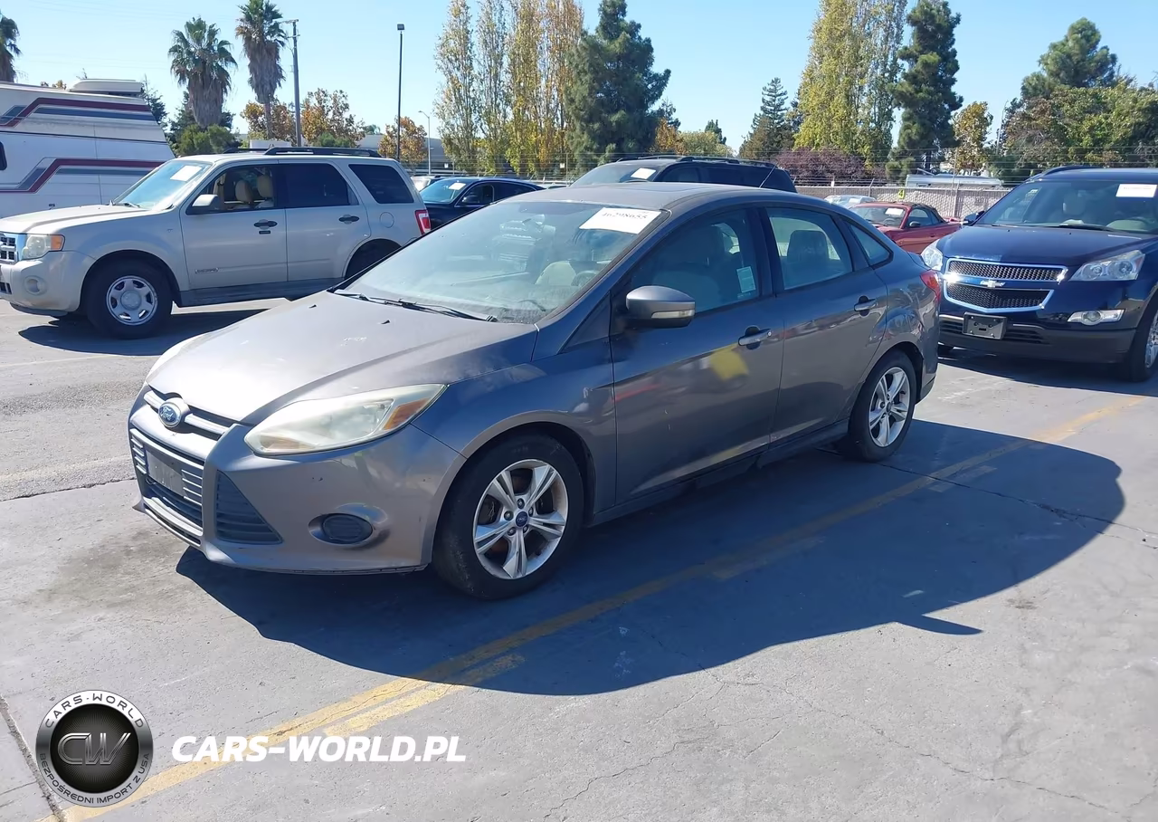 2014 Ford Focus Se VIN:1FADP3F28EL222188 - 2