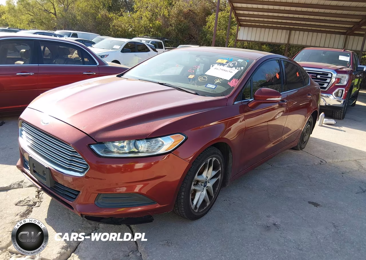 2014 Ford Fusion Se VIN:3FA6P0HDXER176287 - 2