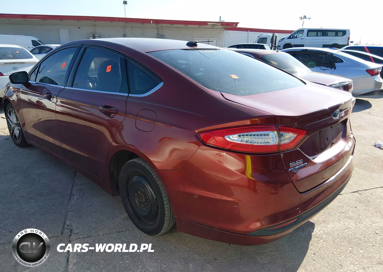 2014 Ford Fusion Se VIN:3FA6P0HDXER176287 - 3