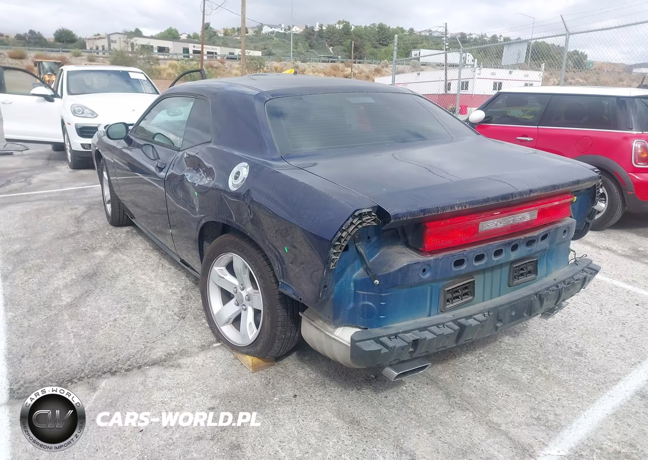 2014 Dodge Challenger Sxt VIN:2C3CDYAG0EH231886 - 3