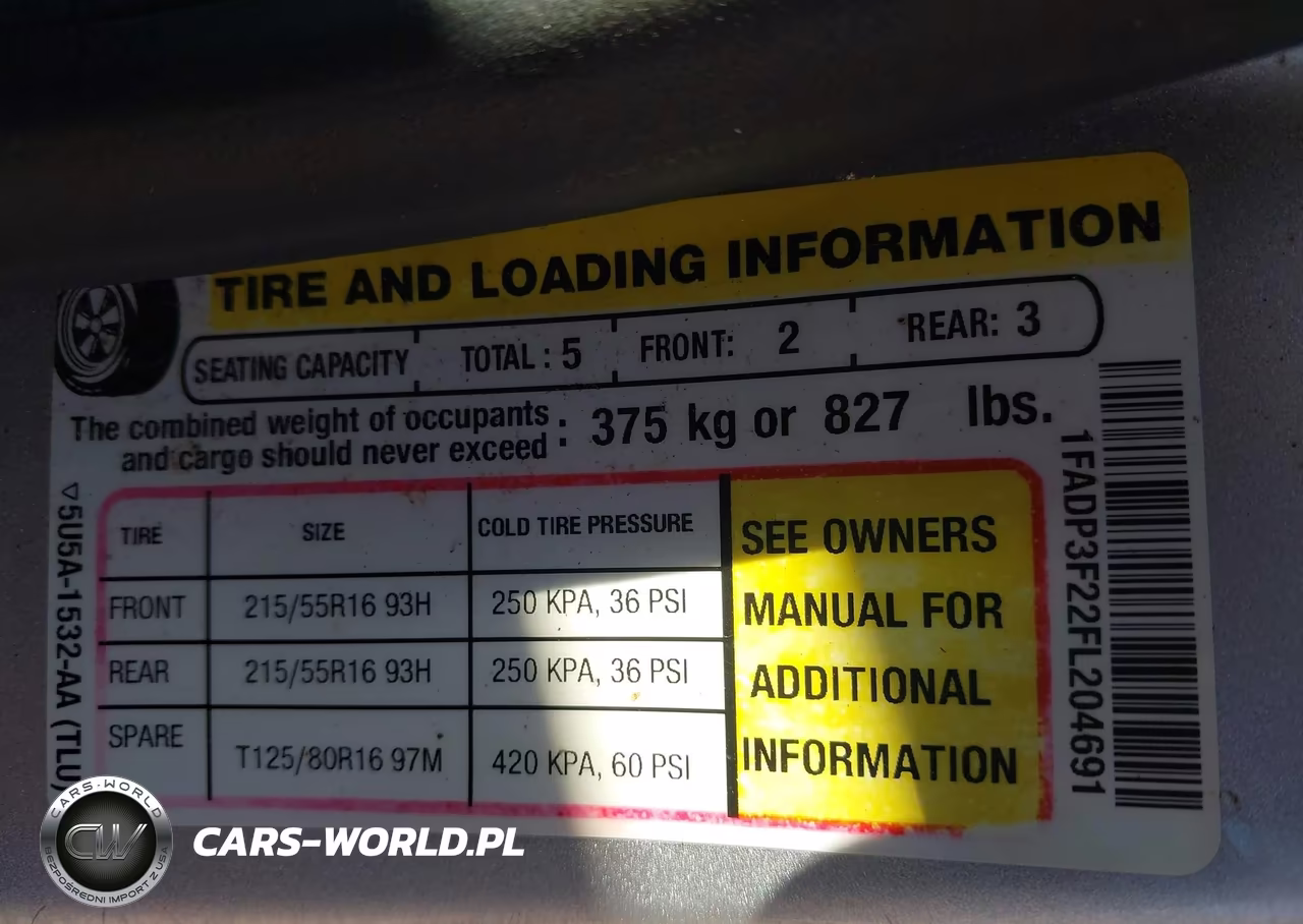 2015 Ford Focus Se VIN:1FADP3F22FL204691 - 9