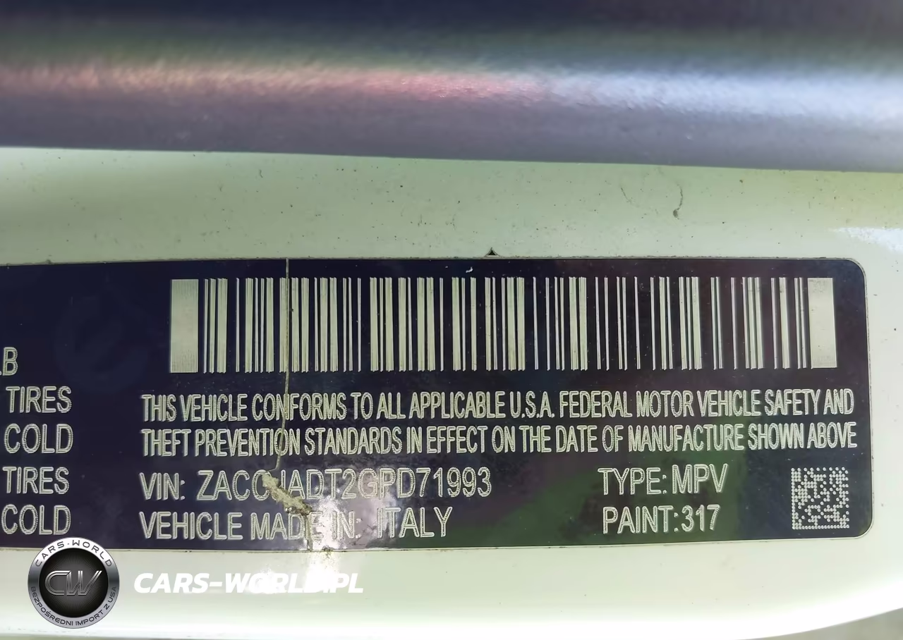 2016 Jeep Renegade Limited VIN:ZACCJADT2GPD71993 - 9