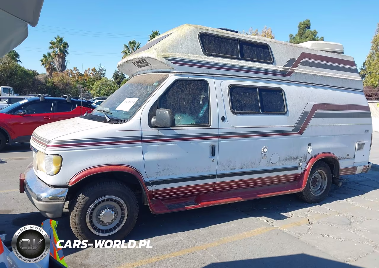 1993 Ford Econoline E250 Super Duty Van VIN:1FDHS24H4PHA35706 - 2