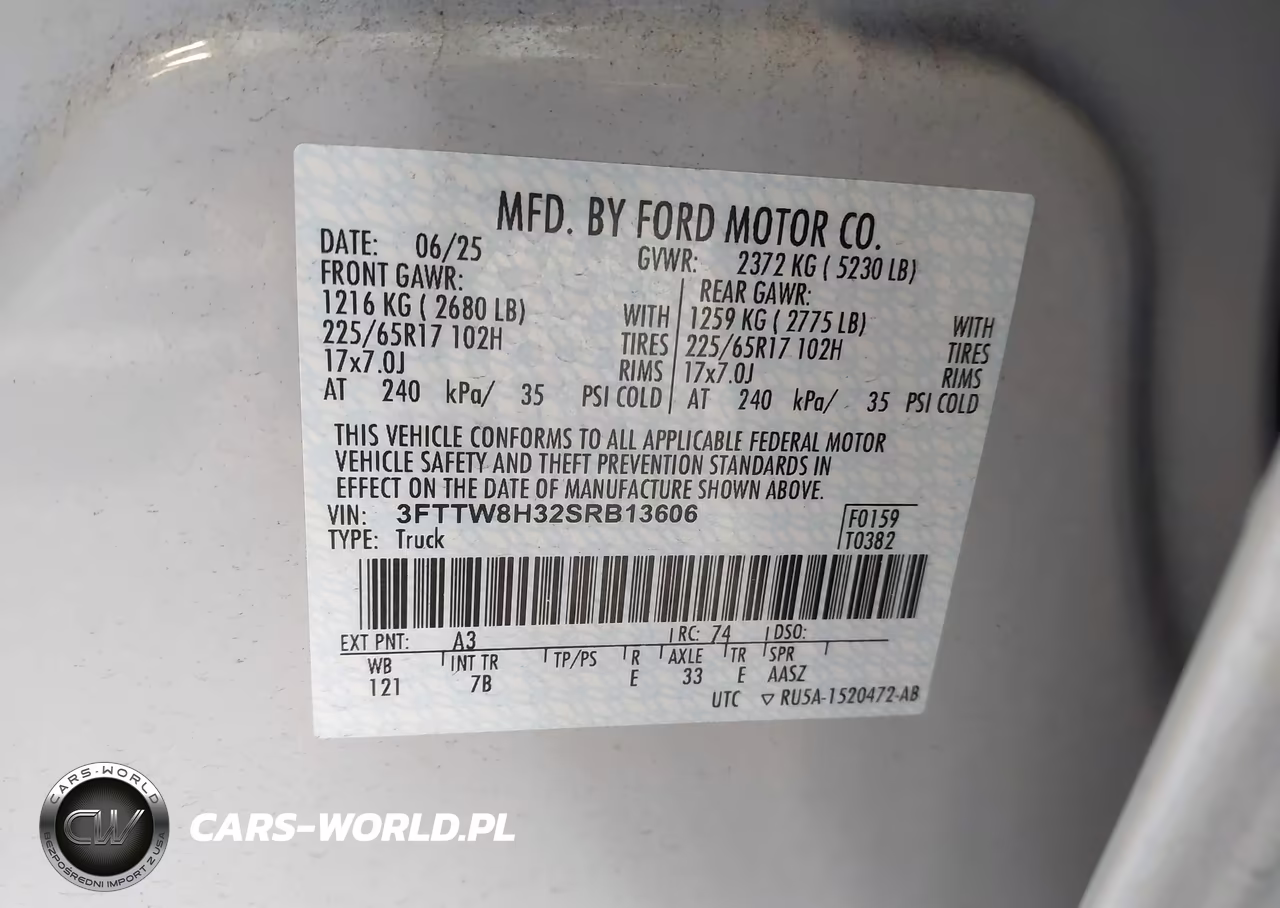2025 Ford Maverick Xlt VIN:3FTTW8H32SRB13606 - 9