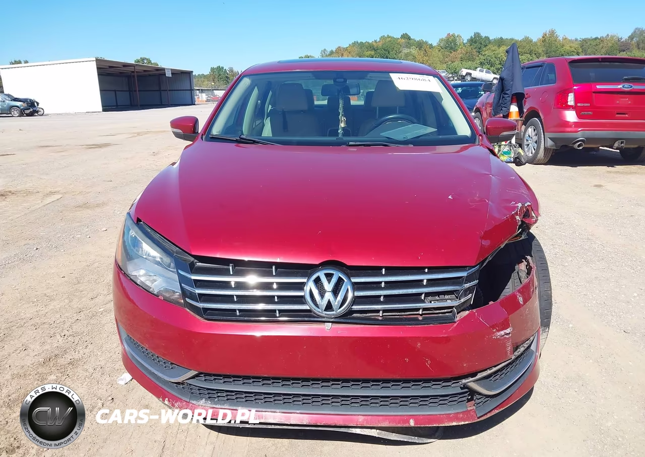 2015 Volkswagen Passat 2.0L Tdi Se VIN:1VWBV7A32FC058854 - 12