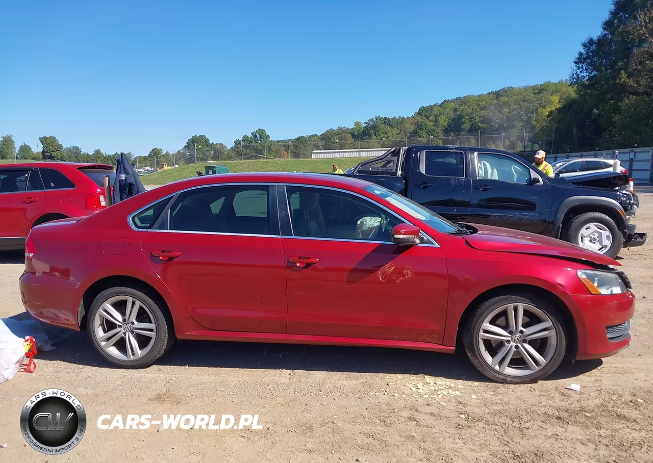 2015 Volkswagen Passat 2.0L Tdi Se VIN:1VWBV7A32FC058854 - 13