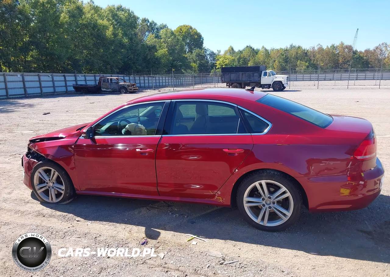 2015 Volkswagen Passat 2.0L Tdi Se VIN:1VWBV7A32FC058854 - 14