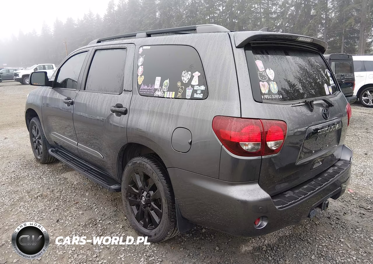 2022 Toyota Sequoia Nightshade Special Edition VIN:5TDHY5B11NS187686 - 3