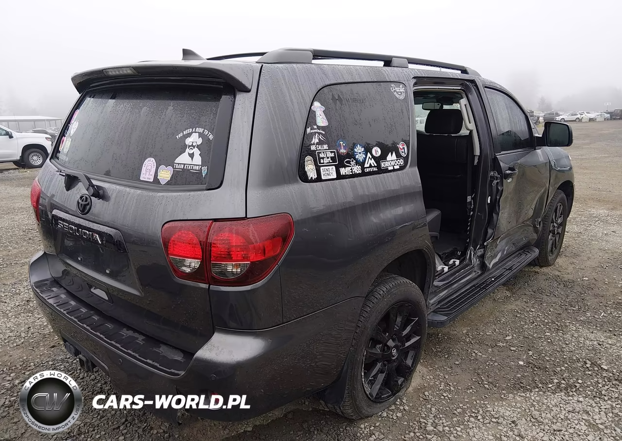 2022 Toyota Sequoia Nightshade Special Edition VIN:5TDHY5B11NS187686 - 4