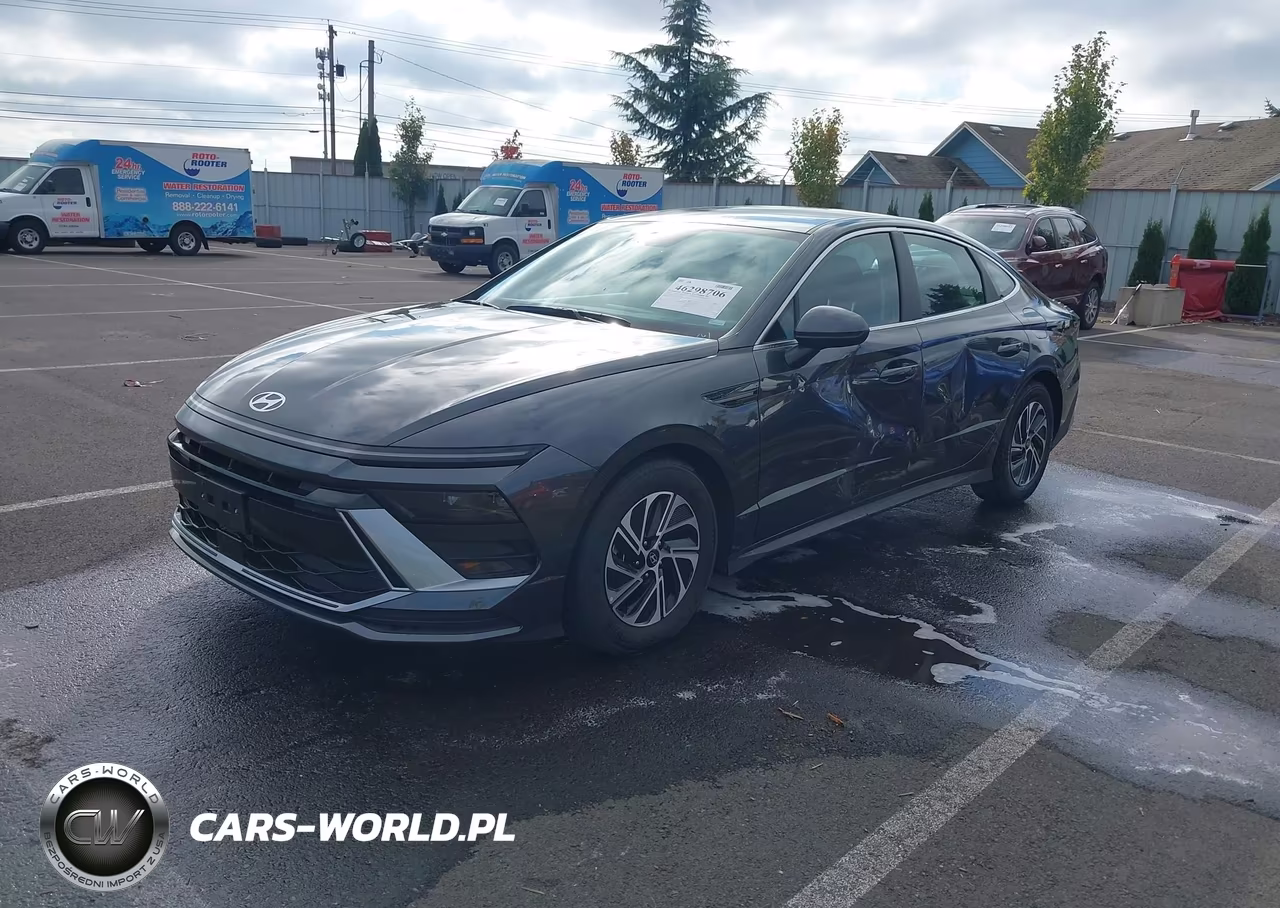 2026 Hyundai Sonata Hybrid Blue VIN:KMHL24JJ4TA157563 - 2