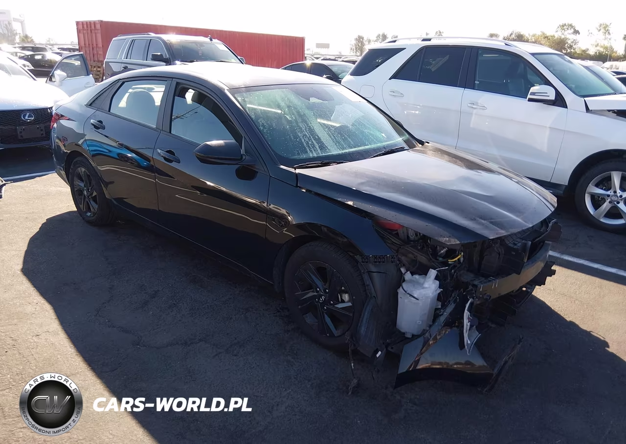 2023 Hyundai Elantra Hybrid Blue