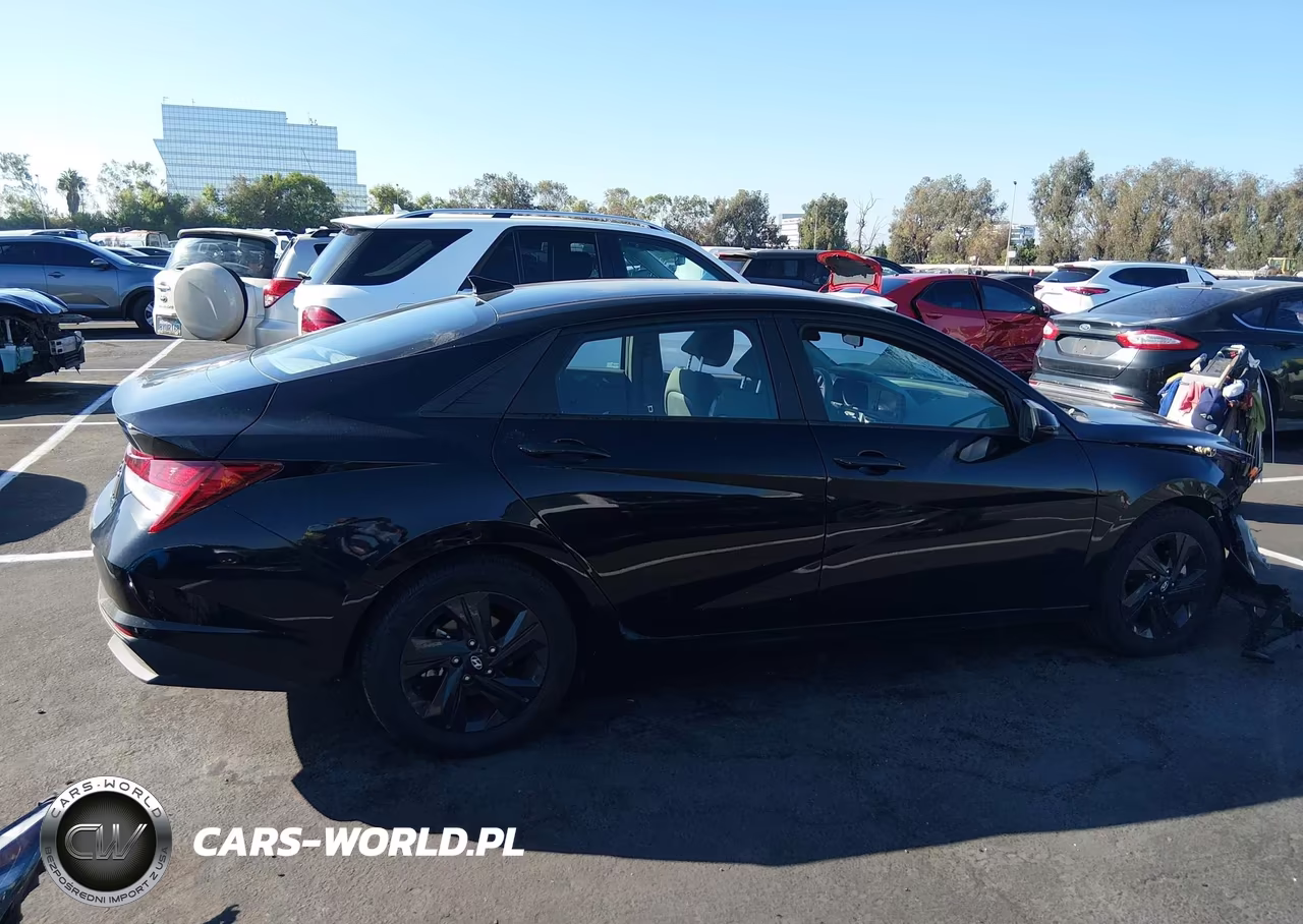 2023 Hyundai Elantra Hybrid Blue VIN:KMHLM4AJ5PU059253 - 14