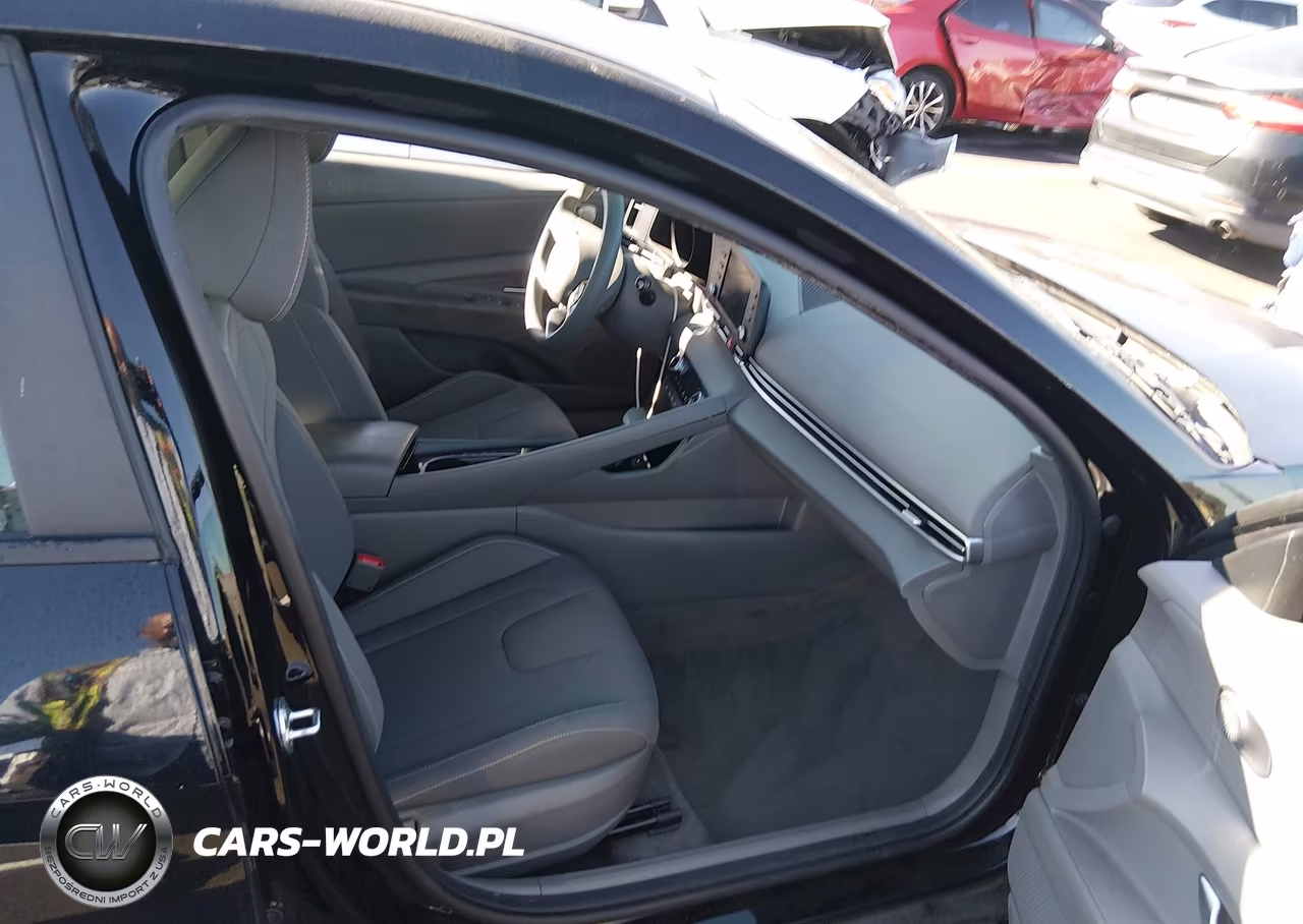 2023 Hyundai Elantra Hybrid Blue VIN:KMHLM4AJ5PU059253 - 5