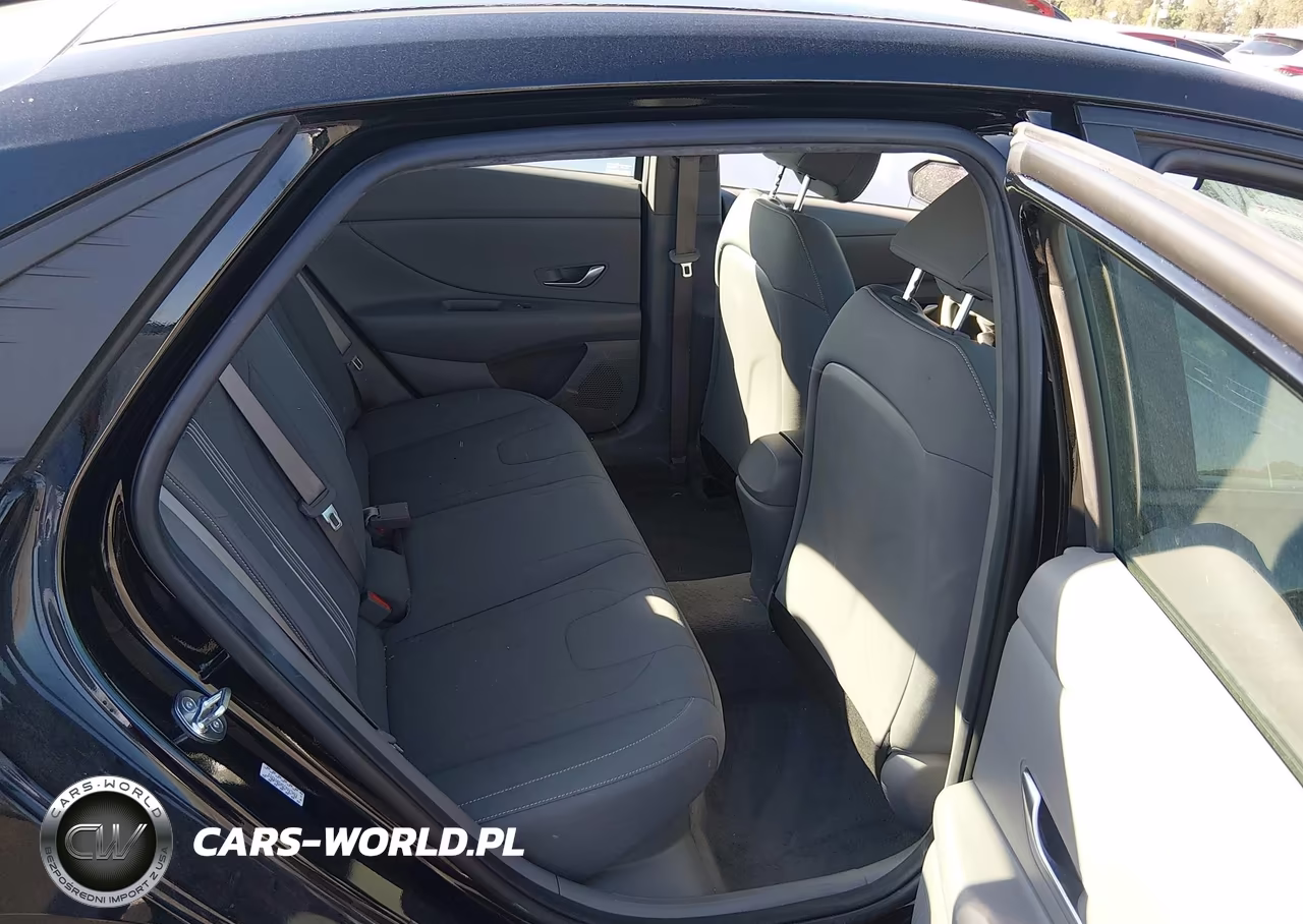 2023 Hyundai Elantra Hybrid Blue VIN:KMHLM4AJ5PU059253 - 8