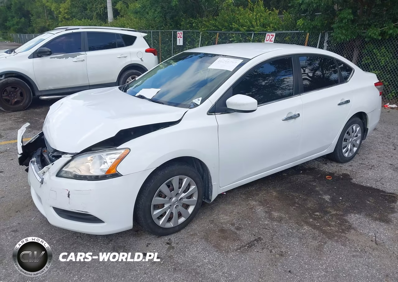 2015 Nissan Sentra Sv VIN:3N1AB7AP3FL686701 - 2