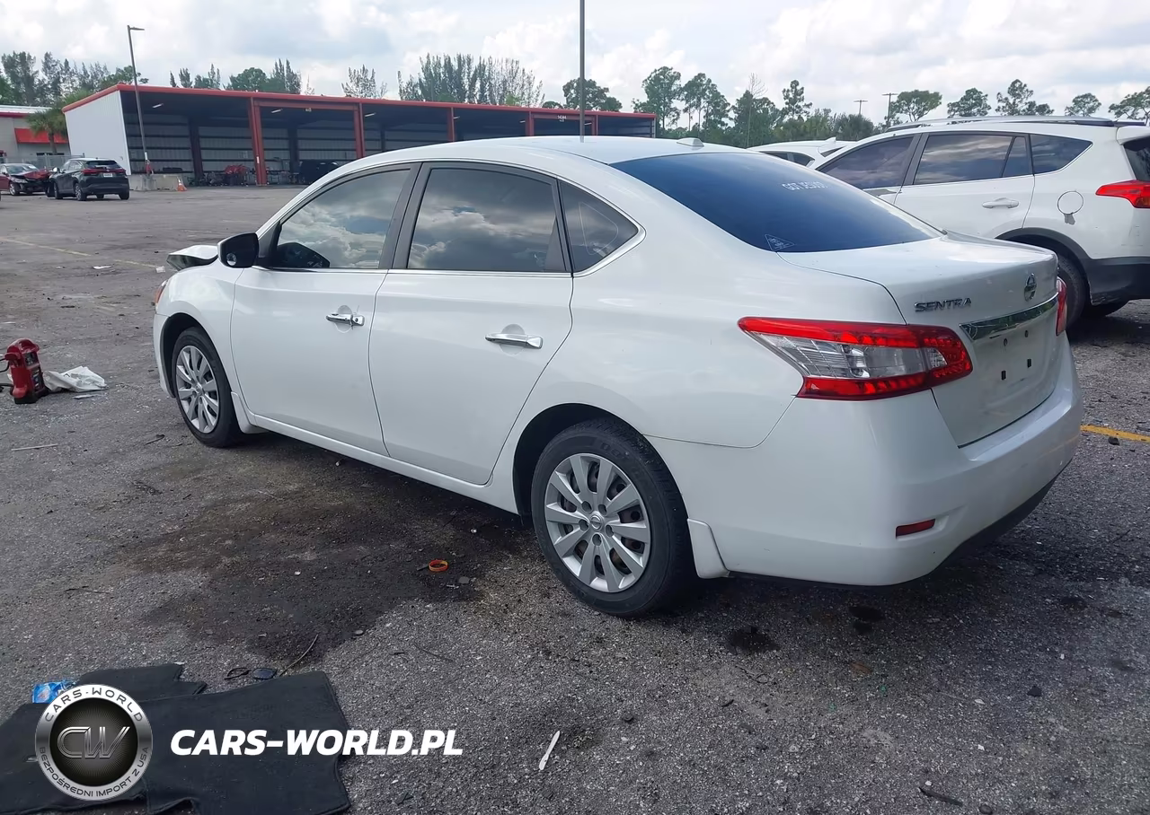2015 Nissan Sentra Sv VIN:3N1AB7AP3FL686701 - 3