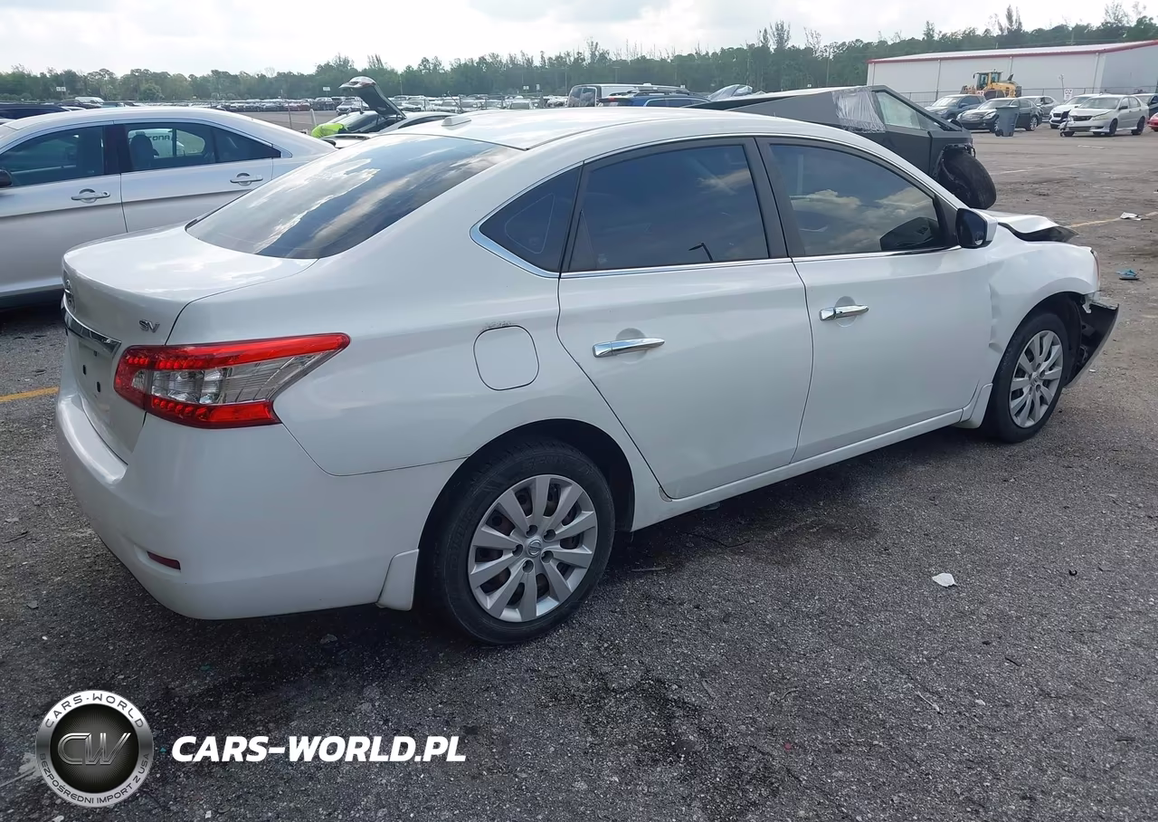 2015 Nissan Sentra Sv VIN:3N1AB7AP3FL686701 - 4