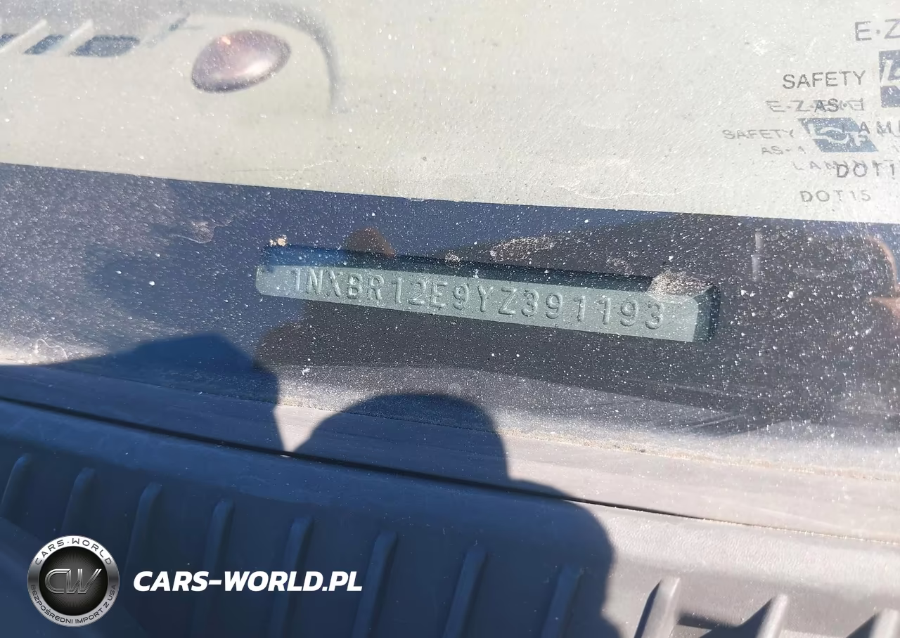 2000 Toyota Corolla Ce VIN:1NXBR12E9YZ391193 - 11