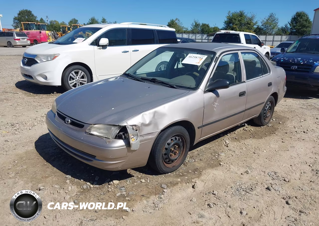 2000 Toyota Corolla Ce VIN:1NXBR12E9YZ391193 - 2