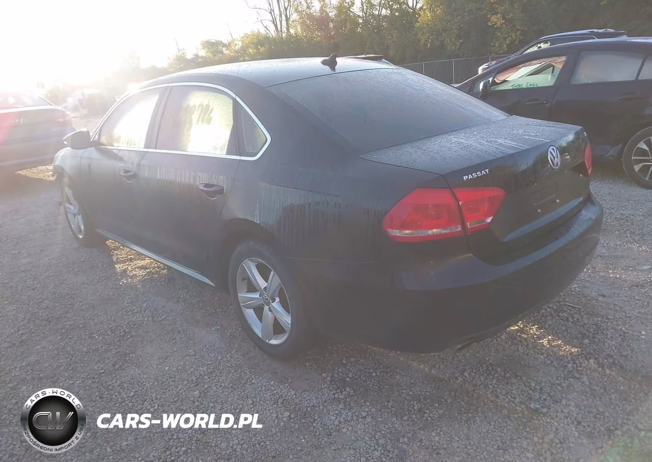 2012 Volkswagen Passat 2.5L Se VIN:1VWBH7A39CC091286 - 3