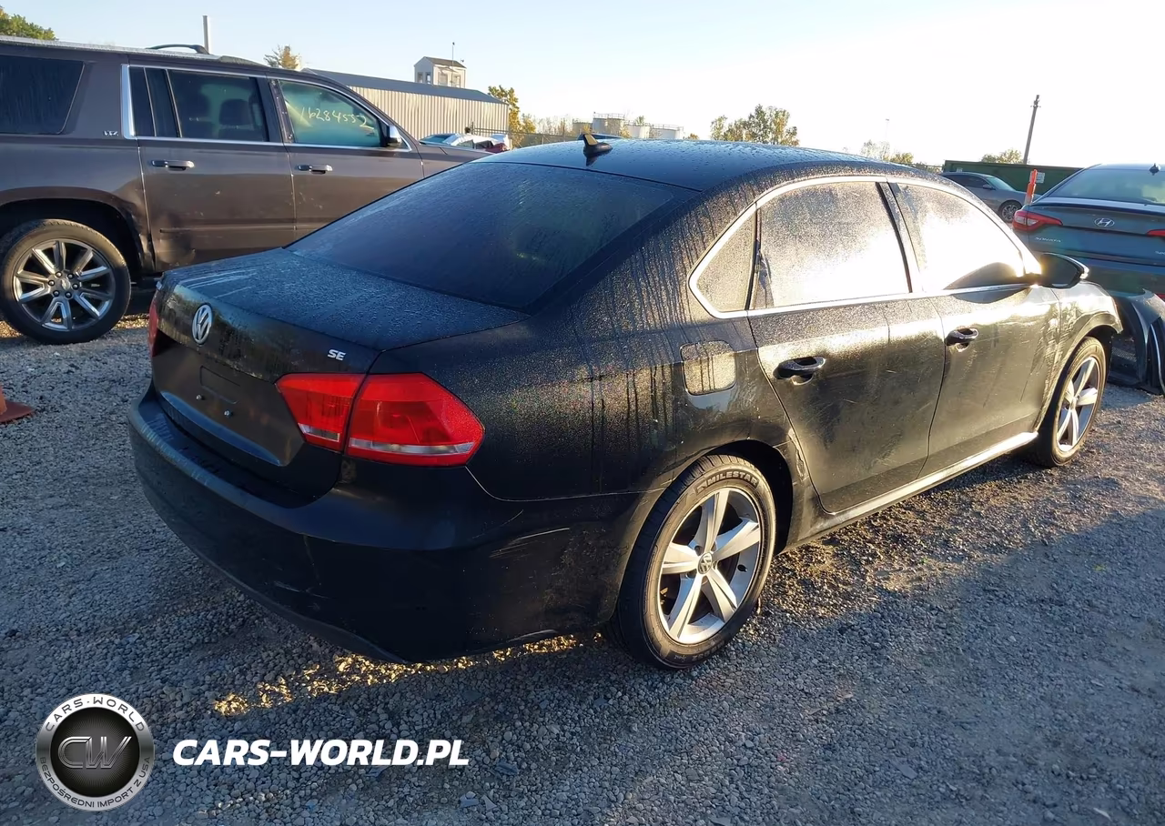 2012 Volkswagen Passat 2.5L Se VIN:1VWBH7A39CC091286 - 4