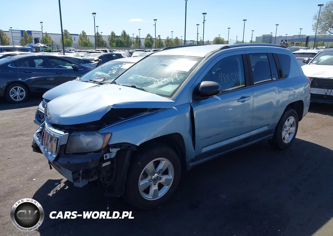 2014 Jeep Compass Sport VIN:1C4NJCBA9ED515346 - 2
