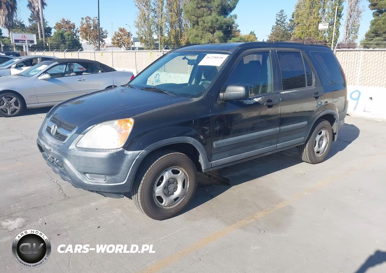 2002 Honda Cr-V Lx VIN:JHLRD78522C092303 - 2