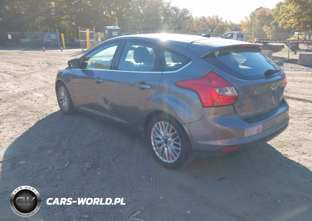 2014 Ford Focus Titanium VIN:1FADP3N20EL102225 - 3