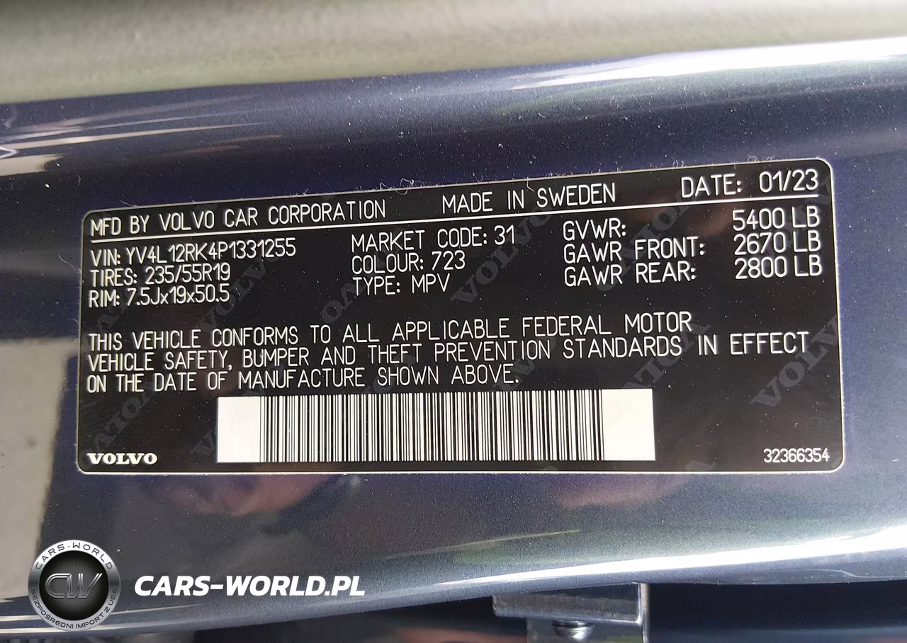2023 Volvo Xc60 B5 Core VIN:YV4L12RK4P1331255 - 9