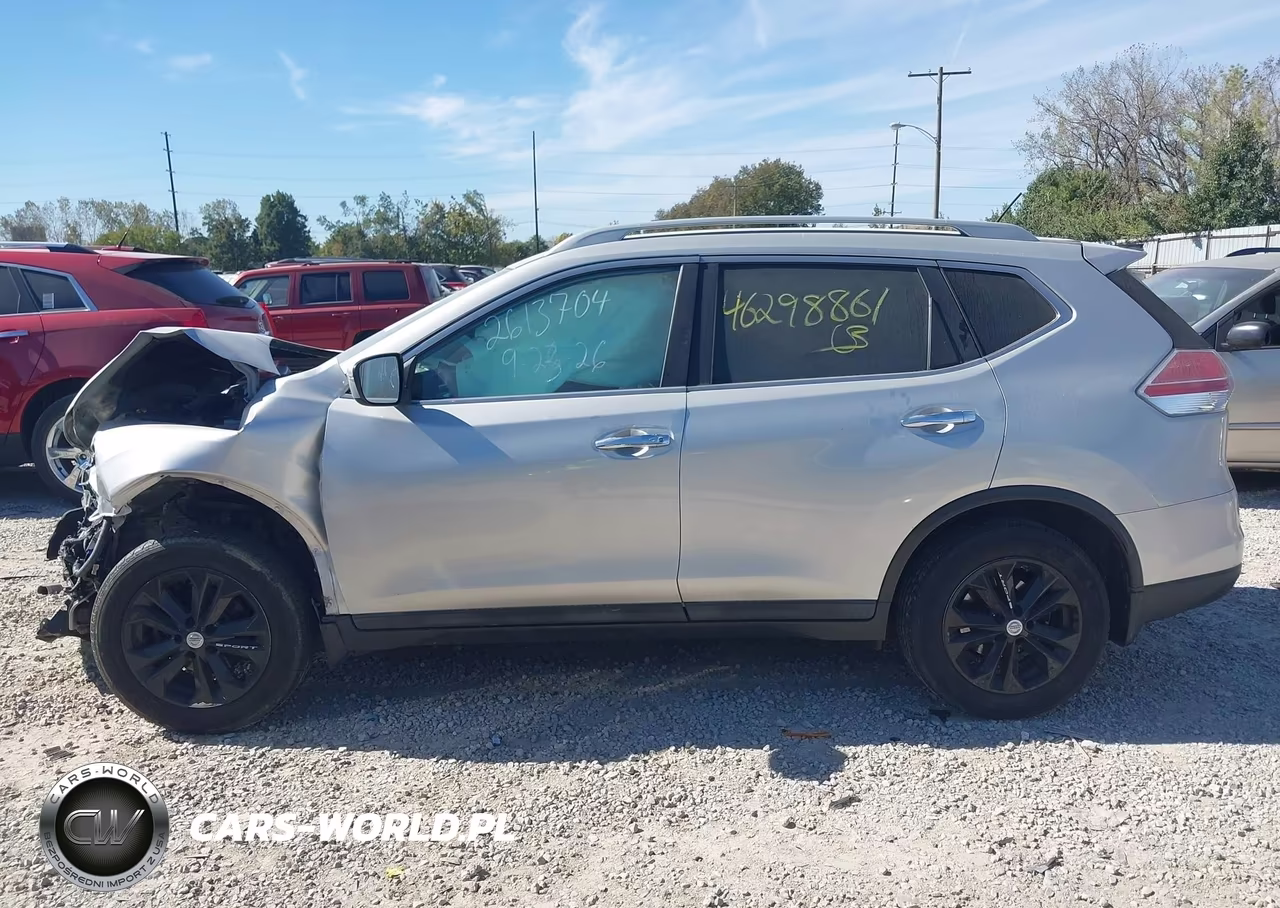 2015 Nissan Rogue Sv VIN:5N1AT2MV8FC927585 - 14
