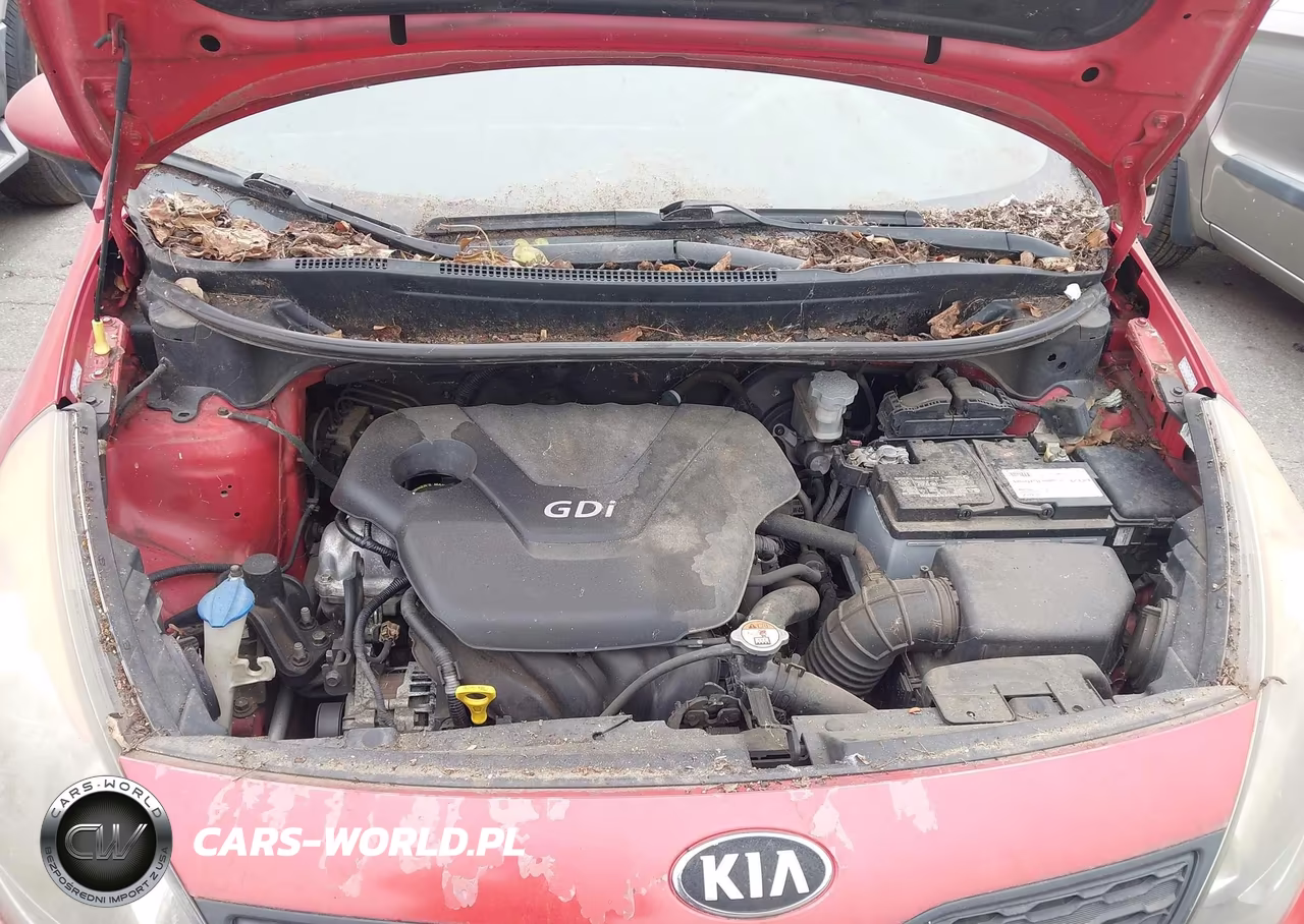 2013 Kia Rio Lx VIN:KNADM5A3XD6172726 - 10