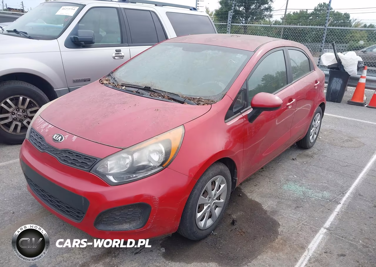 2013 Kia Rio Lx VIN:KNADM5A3XD6172726 - 2